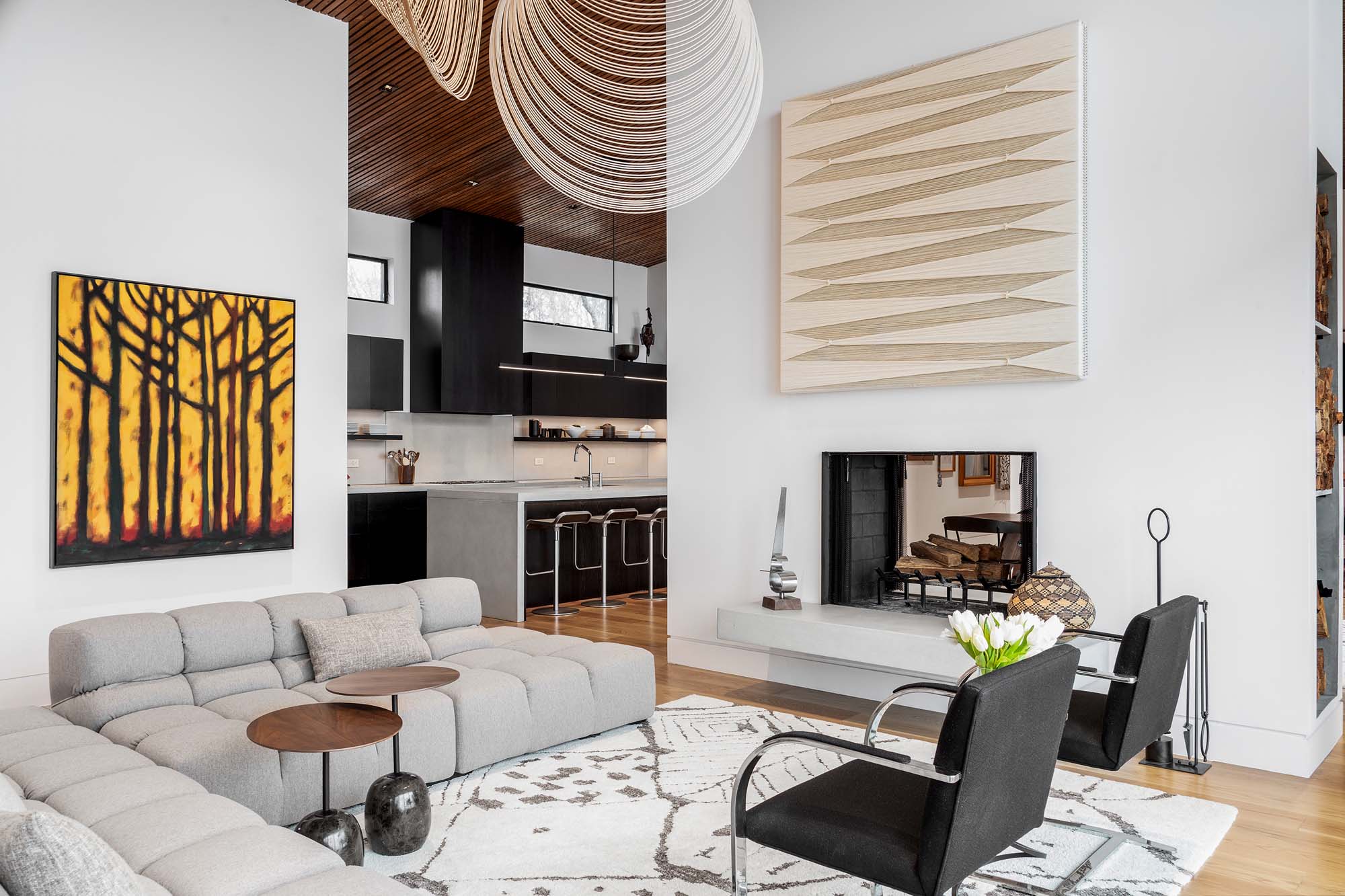Interior image of Barhaus, winner of ASID Tennessee Residential Project of the Year Award in the 2023 BRIC Awards. 